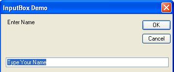 Input Box