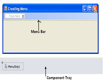 Creating Menu