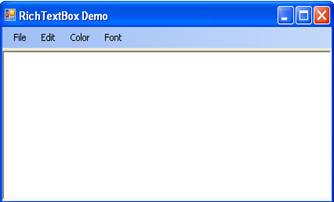 RichTextBox Example